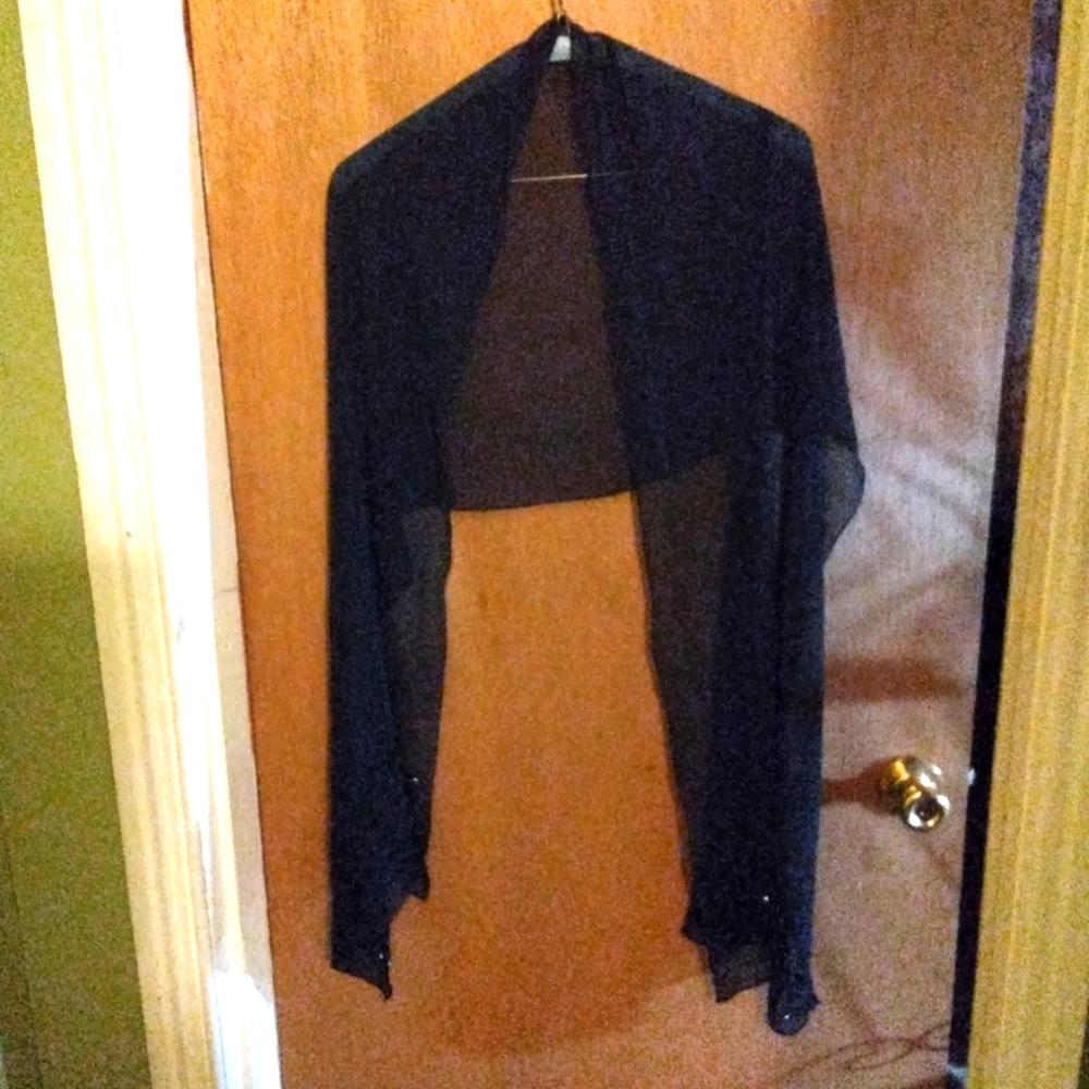 A black scarf